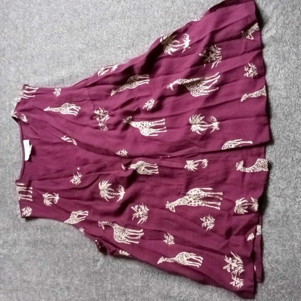 Vintage Special Thyme giraffe vest